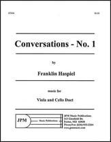 CONVERSATIONS #1 Viola and Cello Duet cover